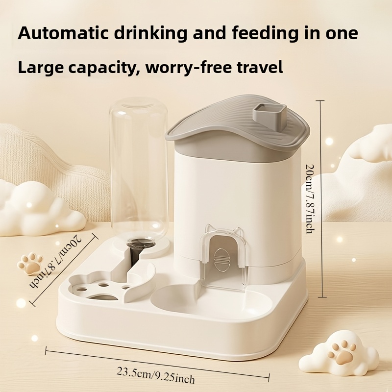 Cat/Dog Cute and Fun Feeding Water All-in-one Machine 2 Cat/Dog Cute and Fun Feeding Water All-in-one Machine - Image 2