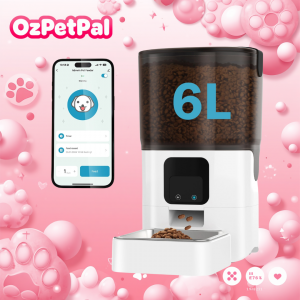 Smart Pet Feeders, Cat/Dog Food Dispenser with App Control, Alexa