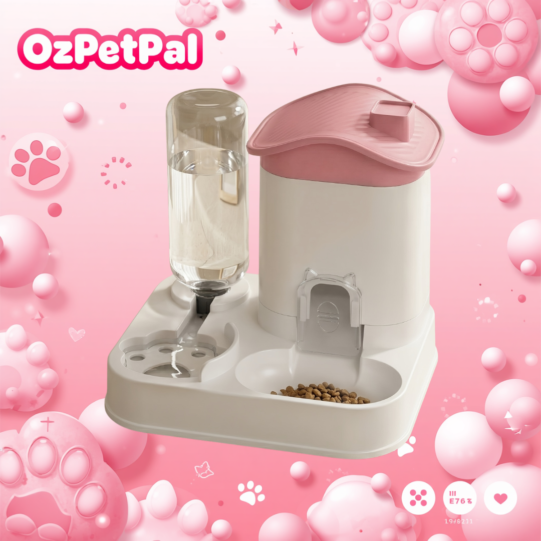 Cat/Dog Cute and Fun Feeding Water All-in-one Machine 1 Cat/Dog Cute and Fun Feeding Water All-in-one Machine