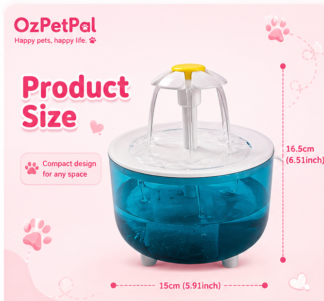 Cat Automatic Silent Water Dispenser 3 Cat Automatic Silent Water Dispenser - Image 3