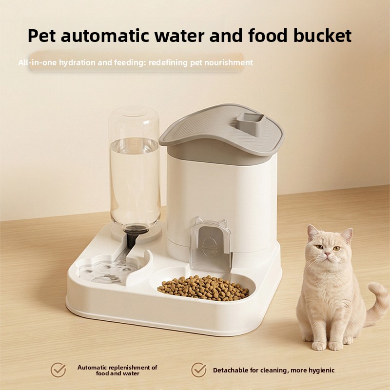Cat/Dog Cute and Fun Feeding Water All-in-one Machine 12 Cat/Dog Cute and Fun Feeding Water All-in-one Machine - Image 12